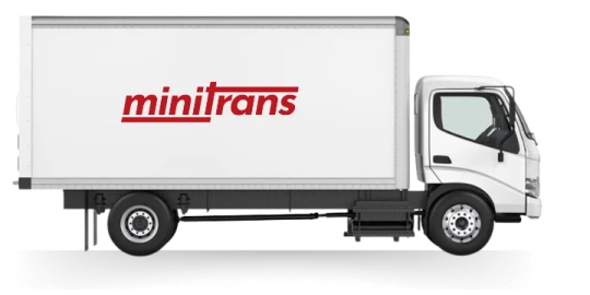 Kontrollierte Expresslogistik mit dem LKW bis 2,2 Tonnen minitrans LKW 7,5 Tonnen