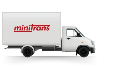 Kontrollierte Botenlogistik mit Hebebühne bis 850kg minitrans LT Hebebühne